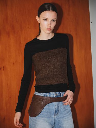 Wool Boucle Top - THE VERLIN - Modalova