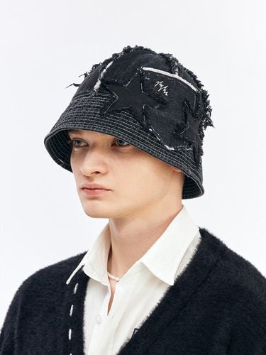 Star Denim Bucket Hat - Black - The GREATEST - Modalova