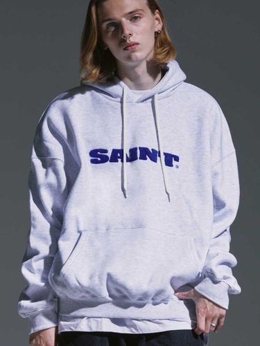 Loop Stitch Logo Hoodie _ - SAINTPAIN - Modalova