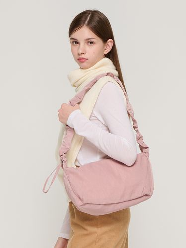 Shirring Fold Tote Shoulder Bag_Pink - ROIDESROIS - Modalova