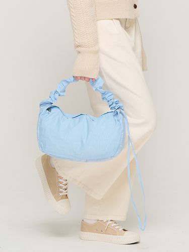 Shirring Fold Tote Shoulder Bag_Sky Blue - ROIDESROIS - Modalova