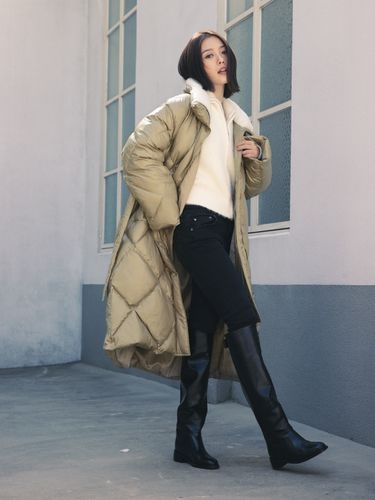 Fur Long Padded Jumper - Atelier Nain - Modalova