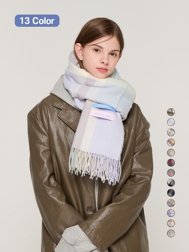 Classic Easy Touch Check Scarf - ROIDESROIS - Modalova