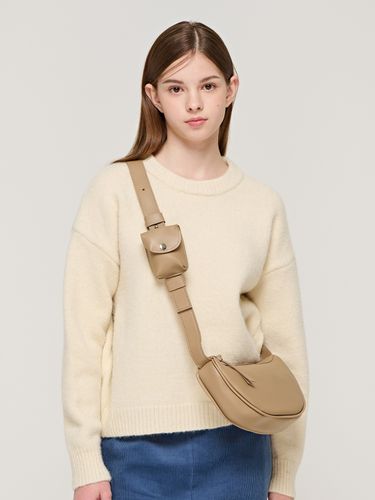 Point Mini Pocket Shoulder Cross Bag_Beige - ROIDESROIS - Modalova