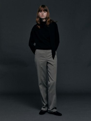 Wool Blend Straight Trousers_2 Color - Carriere - Modalova