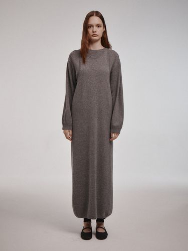 Cashmere Sleeveless Knit Long Dress_2 Color - Carriere - Modalova