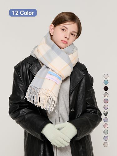 Premiere Soft Tender Check Scarf - ROIDESROIS - Modalova