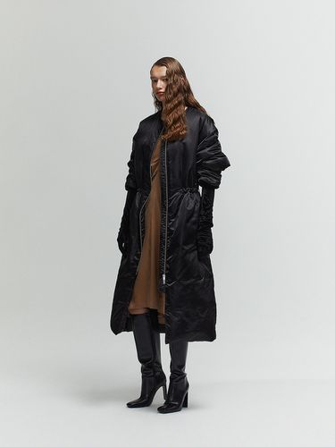 Shining Muffler Long Down Jacket _ - L’H.A.S - Modalova