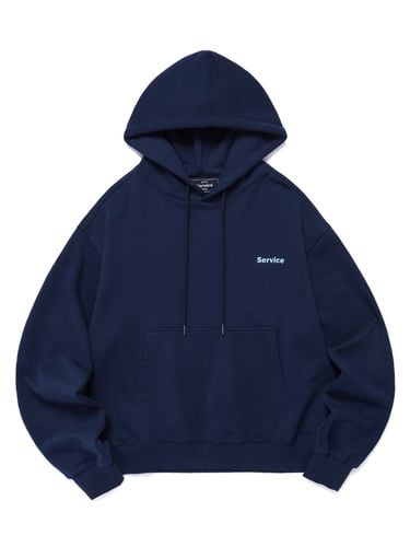 Small Symbol Hoodie - Navy - EASTSERVICESHOP - Modalova