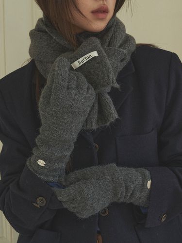 Wool Long Gloves - But’ton - Modalova