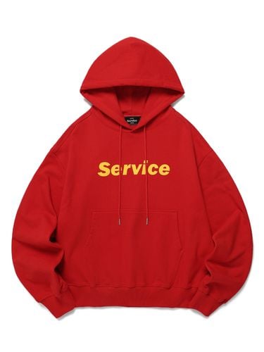 Symbol Hoodie - Red - EASTSERVICESHOP - Modalova