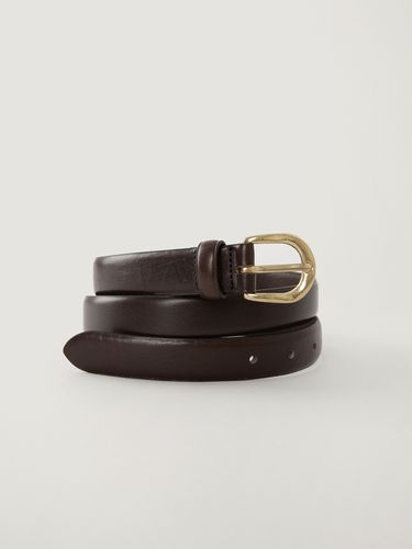 Golden Leather Belt - But’ton - Modalova