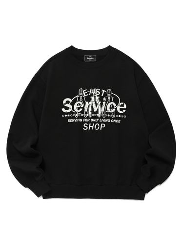 Tool Graphic Sweatshirt - Black - EASTSERVICESHOP - Modalova