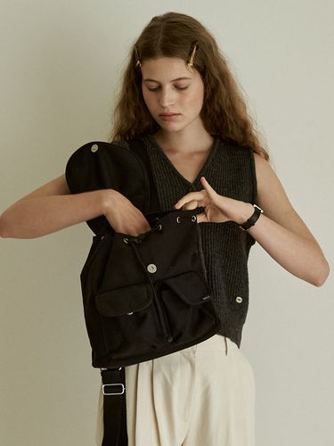 Canvas Backpack_Black - But’ton - Modalova