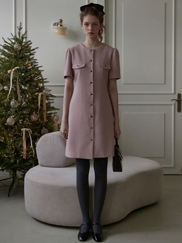 Classic Mini Dress - Pink - JOORTI - Modalova