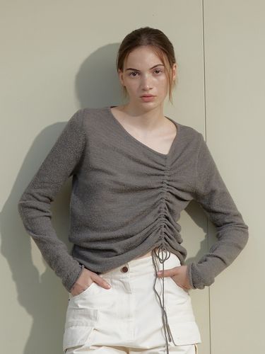 Wool String Knit (Brown) - Authenti - Modalova