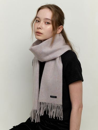 Basic Wool 100 Scarf_Marble Gray - KINDABABY - Modalova