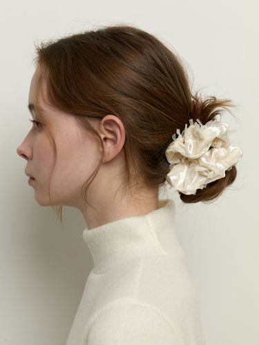 Lace Velvet Scrunchie - KINDABABY - Modalova