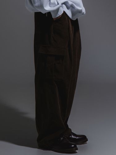 Corduroy String Cargo Pant - CAMELWORK - Modalova