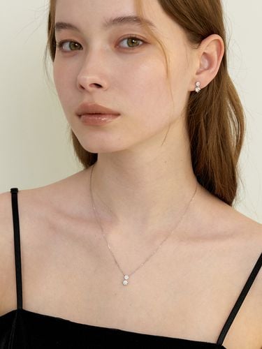 Peony Double Cubic Necklace - KINDABABY - Modalova