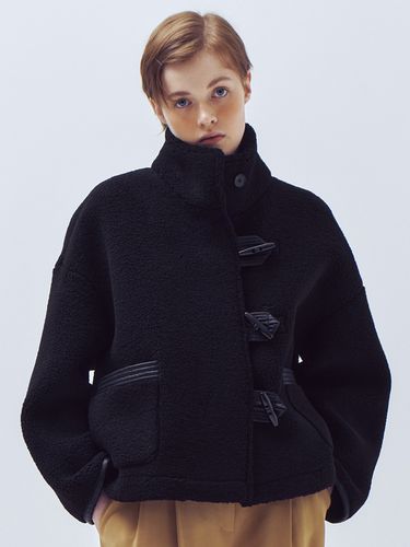 High Neck Duffle Shearing Coat - VOCAVACA - Modalova