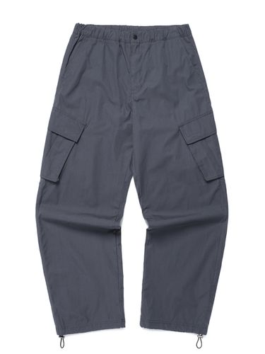 Cotton Cargo Pants - Dark Blue - EASTSERVICESHOP - Modalova