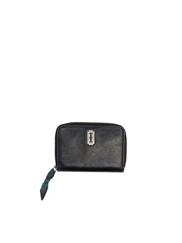 Magpie Zipper Half Wallet_Green - vunque - Modalova