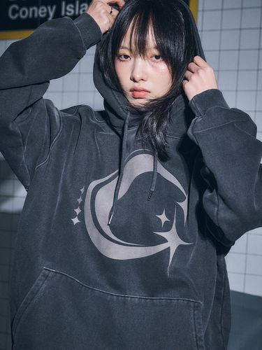 C Logo Star Pigment Hoodie _ - CPGN - Modalova