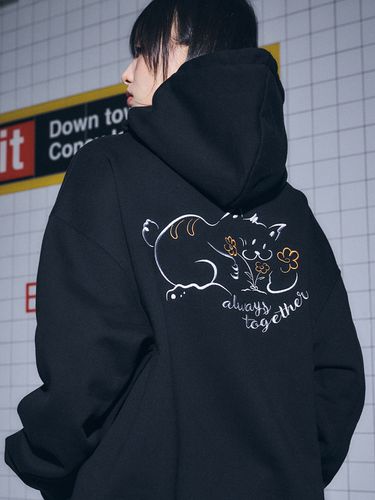 Always Together Embroidery Hoodie _ - CPGN - Modalova