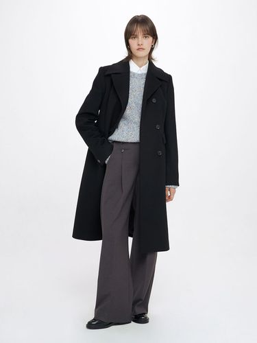 Single Line Coat, Black - RAIVE - Modalova