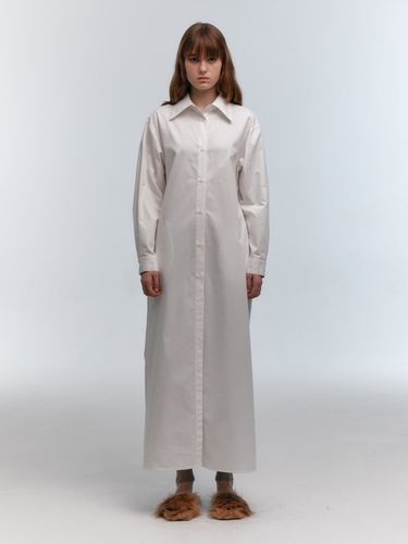 Brushed Long Shirt Dress_2 Color - Carriere - Modalova