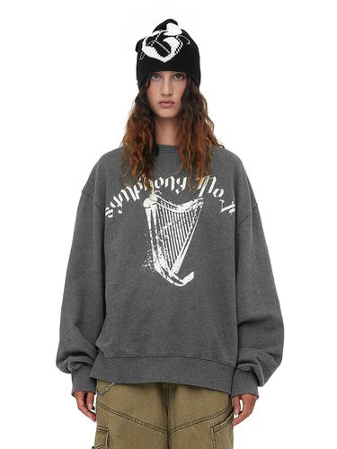 Harp Sweatshirt_Gray - CERRIC - Modalova