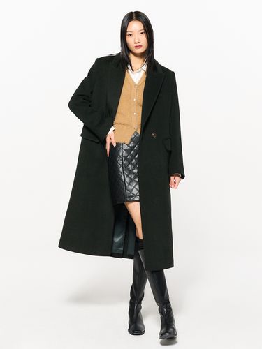 Wool Blend Maxi Coat - GENERAL IDEA - Modalova