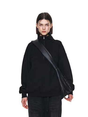 Big Logo Half-Zip Sweatshirt - Matin Kim - Modalova