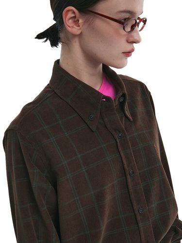 Corduroy Check Shirt - Sparrow - Qduroy - Modalova