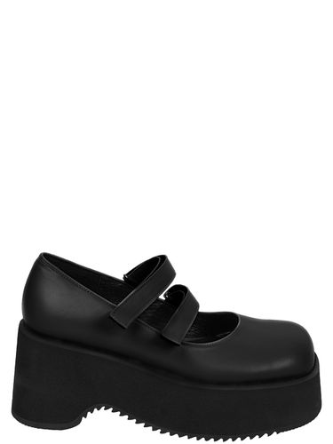 Velcro Platform Mary Jane Platforms_Black - CERRIC - Modalova