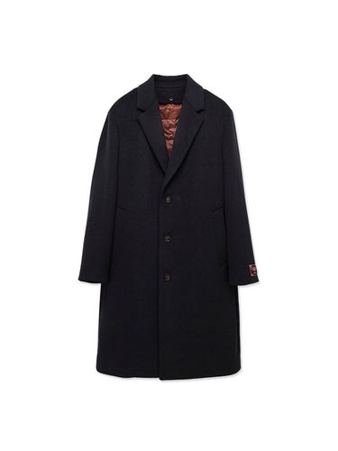 Semi-Oversized Puffer Lining Cashmere Coat - STCO - Modalova