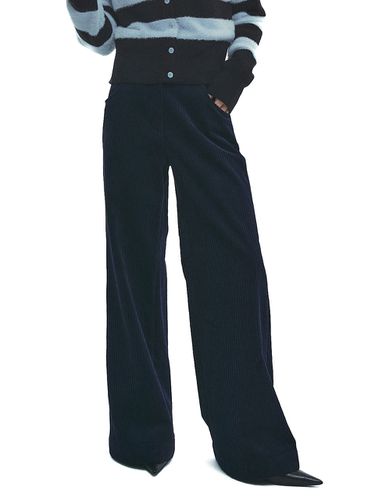 Corduroy Banded Pants 004 - Peacock - Qduroy - Modalova