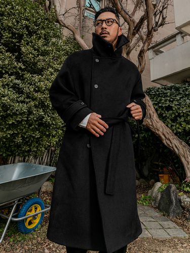 High-End Oversized Wool Coat - RUGGED HOUSE - Modalova