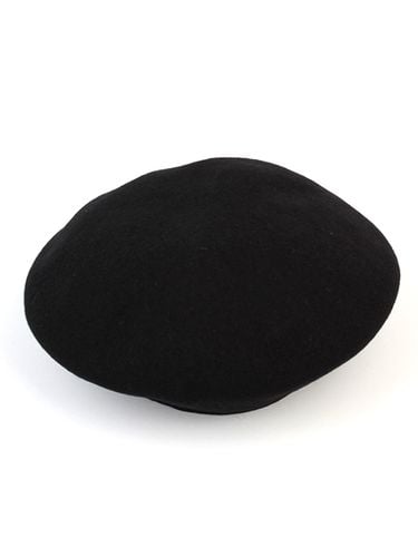 Wool Oversized Fit Beret - Black - Universal chemistry - Modalova