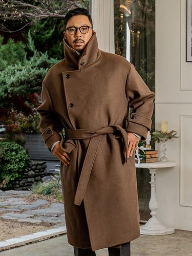 High-End Oversized Wool Coat - RUGGED HOUSE - Modalova