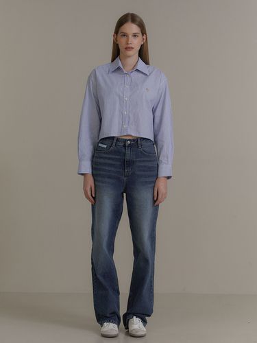 Semi Wide Jeans_Blue - ANOETIC - Modalova