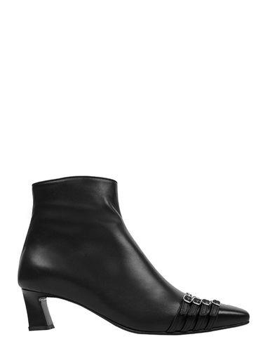 Buckle Ankle Boots_Black - CERRIC - Modalova