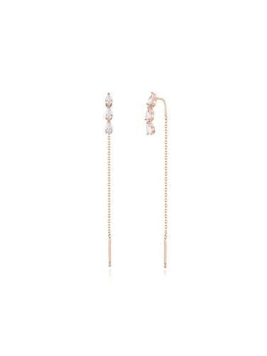 Drop Silver Earring - STONEHENgE - Modalova