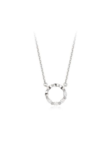 Round Silver Necklace - STONEHENgE - Modalova