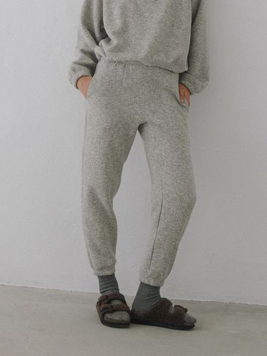 Wool Jogger Pants_Melange Gray - Monochrome - Modalova