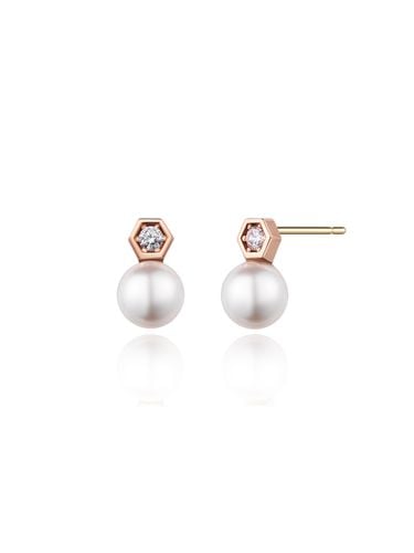 Connection 14K Pearl Earring - STONEHENgE - Modalova