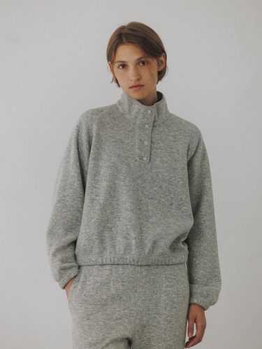 Wool Top_Melange Gray - Monochrome - Modalova