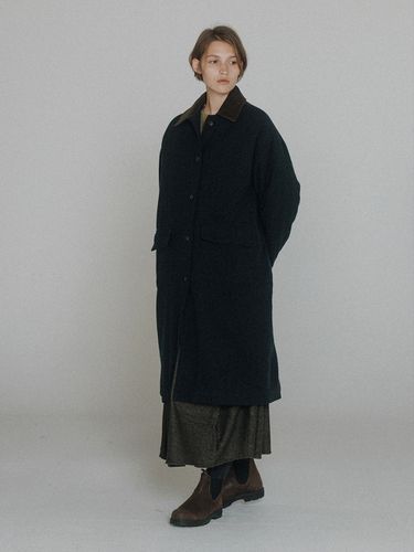 Brick Wool Coat - Monochrome - Modalova