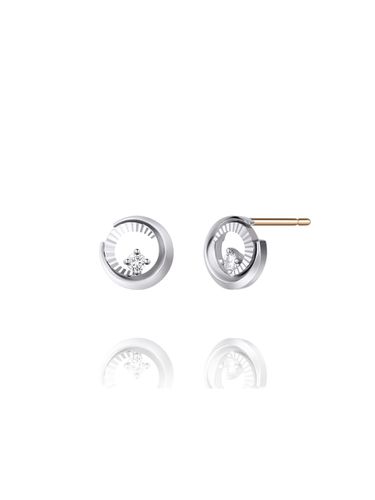 DAL 14K 2-ring Diamond Earring - STONEHENgE - Modalova